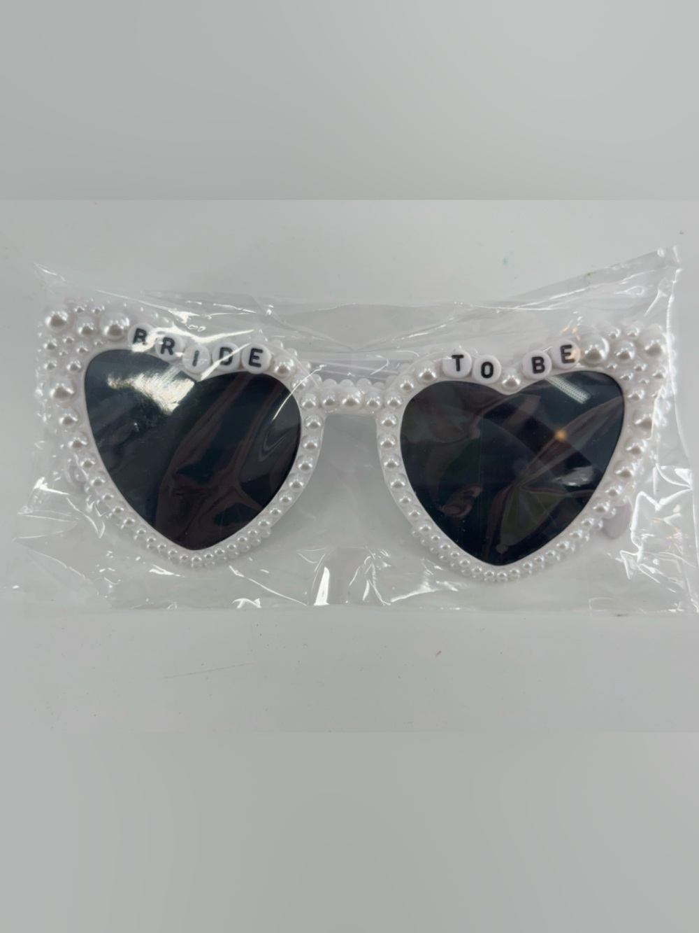 Bride To‎ Be Heart Pearl Sunglasses